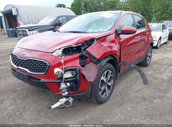 KNDPMCAC8L7749766 2020 KIA SPORTAGE Red Widok z przodu