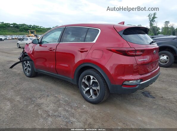 KNDPMCAC8L7749766 2020 KIA SPORTAGE Red Tył lewy