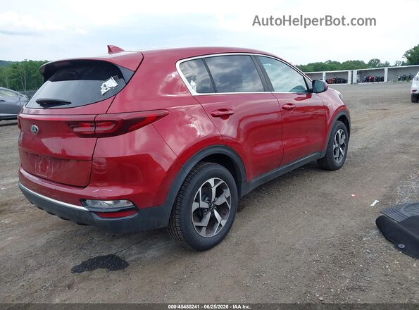 KNDPMCAC8L7749766 2020 KIA SPORTAGE Red Tył prawy
