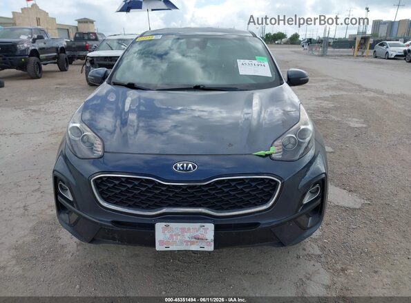 KNDPMCAC8L7752103 2020 KIA SPORTAGE Gray Rear interior view
