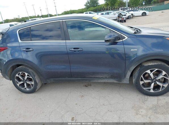 KNDPMCAC8L7752103 2020 KIA SPORTAGE Gray 360 interior view