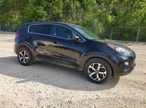 KNDPMCAC8M7914006 2021 KIA SPORTAGE Black Առջևի աջ