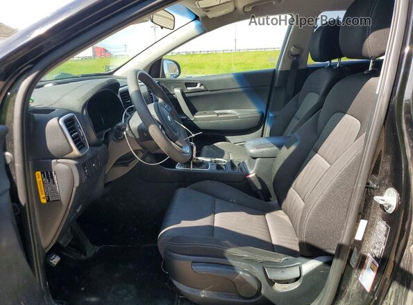 KNDPMCAC8M7914006 2021 KIA SPORTAGE Black Սալոնի դիմացի տեսք