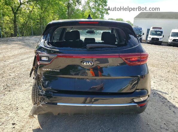 KNDPMCAC8M7914006 2021 KIA SPORTAGE Black Հետևի տեսք