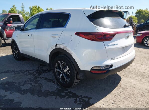 KNDPMCAC8N7005488 2022 KIA SPORTAGE White Հետևի ձախ