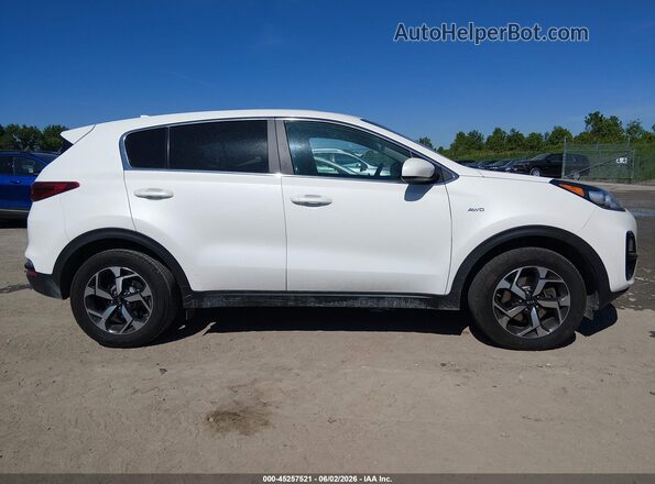 KNDPMCAC8N7005488 2022 KIA SPORTAGE White Սալոնի հետևի տեսք