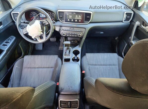 KNDPMCAC8N7953518 2022 KIA SPORTAGE Gray Առջևի վահանակի տեսք