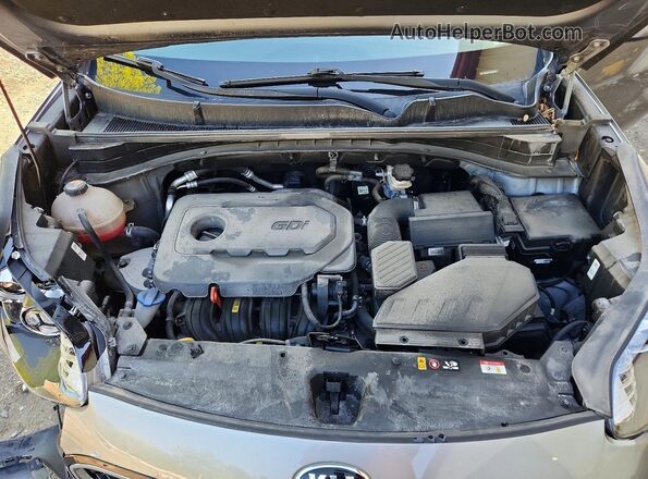 KNDPMCAC8N7953518 2022 KIA SPORTAGE Gray Շարժիչի բաժամունքի տեսք