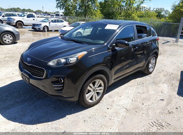 KNDPMCAC9H7180207 2017 KIA SPORTAGE Black Front left