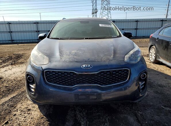 KNDPMCAC9H7203274 2017 KIA SPORTAGE Gray წინა ხედი