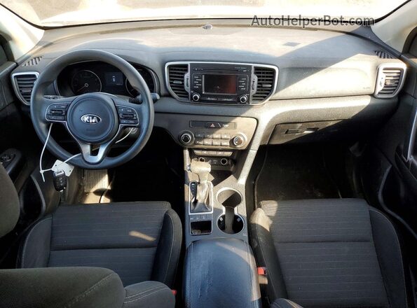 KNDPMCAC9H7203274 2017 KIA SPORTAGE Gray წინა პანელის ხედი