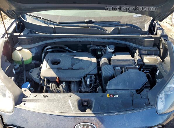 KNDPMCAC9H7203274 2017 KIA SPORTAGE Gray ძრავის განყოფილების ხედი