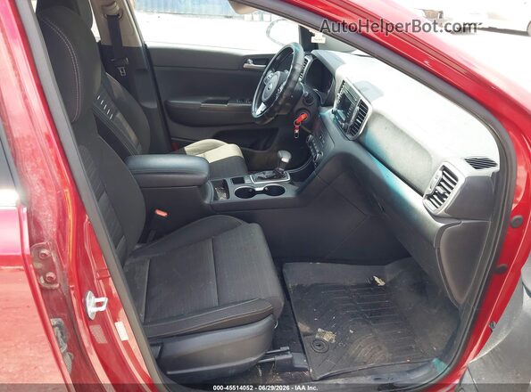 KNDPMCAC9H7239563 2017 KIA SPORTAGE Burgundy Սալոնի դիմացի տեսք