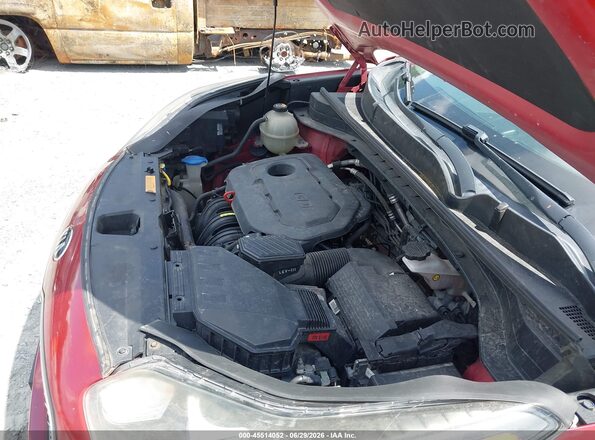 KNDPMCAC9H7239563 2017 KIA SPORTAGE Burgundy Դիմացի տեսք