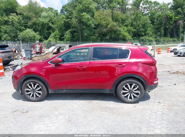 KNDPMCAC9H7239563 2017 KIA SPORTAGE Burgundy Սալոնի 360 աստիճան տեսք
