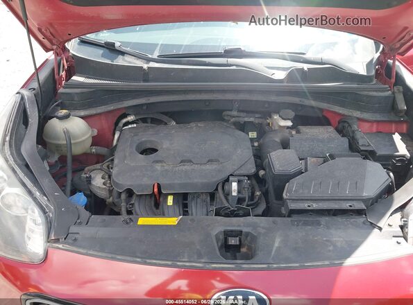 KNDPMCAC9H7239563 2017 KIA SPORTAGE Burgundy Հետևի տեսք