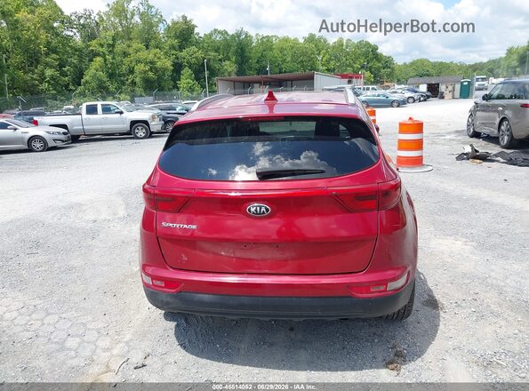 KNDPMCAC9H7239563 2017 KIA SPORTAGE Burgundy 