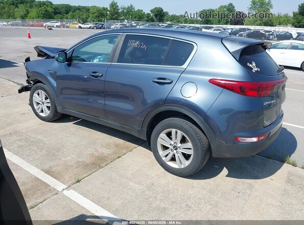 KNDPMCAC9H7291243 2017 KIA SPORTAGE Blue უკანა მარცხენა