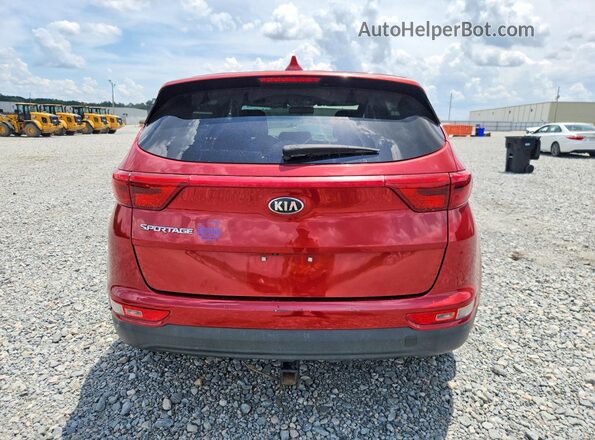 KNDPMCAC9J7400712 2018 KIA SPORTAGE Red Vista trasera