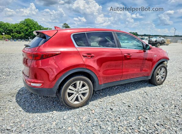 KNDPMCAC9J7400712 2018 KIA SPORTAGE Red Trasero derecho