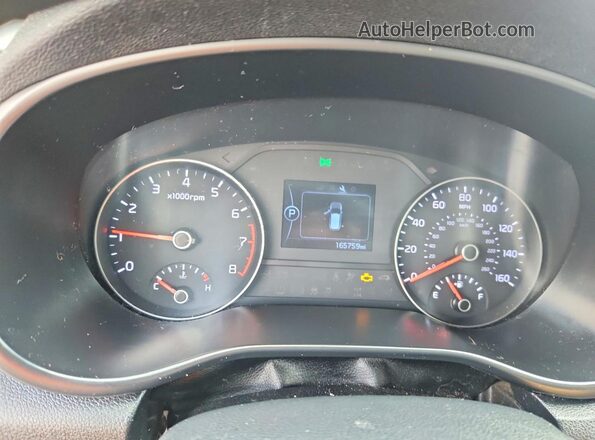 KNDPMCAC9J7400712 2018 KIA SPORTAGE Red Vista del cuadro de instrumentos
