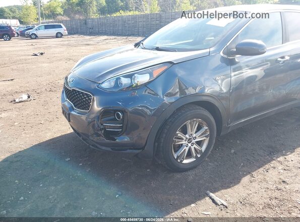 KNDPMCAC9J7424668 2018 KIA SPORTAGE Blue Դիմացի տեսք
