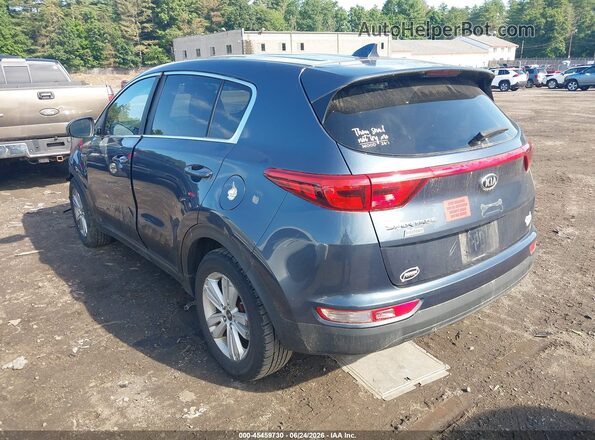 KNDPMCAC9J7424668 2018 KIA SPORTAGE Blue Հետևի ձախ