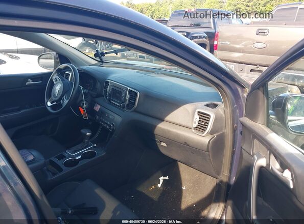 KNDPMCAC9J7424668 2018 KIA SPORTAGE Blue Սալոնի դիմացի տեսք