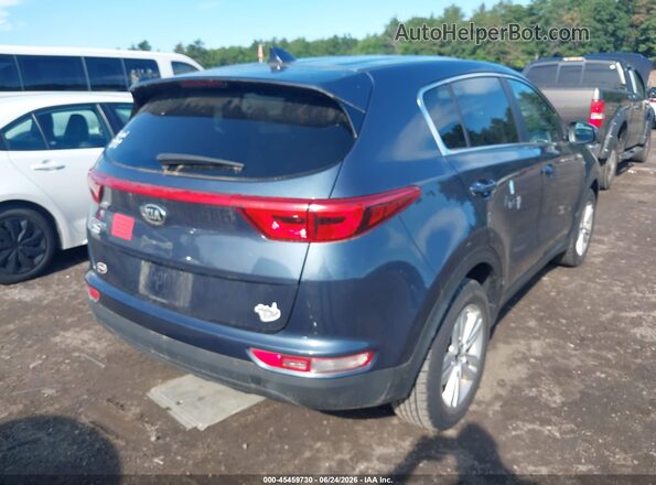 KNDPMCAC9J7424668 2018 KIA SPORTAGE Blue Հետևի աջ
