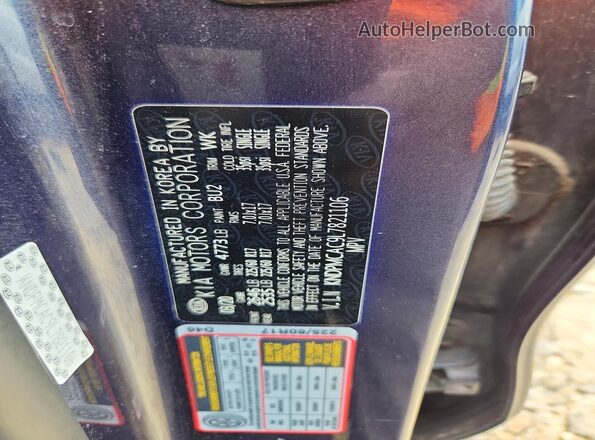 KNDPMCAC9L7821106 2020 KIA SPORTAGE Blue 