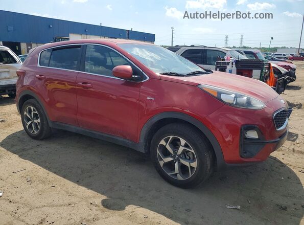 KNDPMCAC9M7864278 2021 KIA SPORTAGE Red წინა მარჯვენა