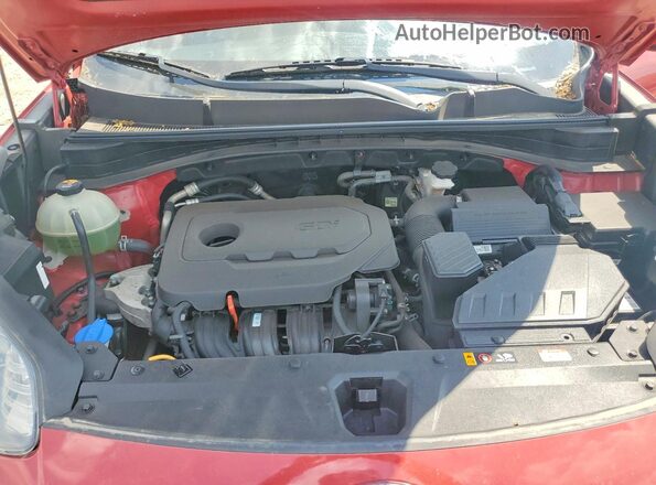 KNDPMCAC9M7864278 2021 KIA SPORTAGE Red ძრავის განყოფილების ხედი