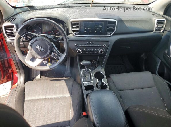 KNDPMCAC9M7864278 2021 KIA SPORTAGE Red წინა პანელის ხედი