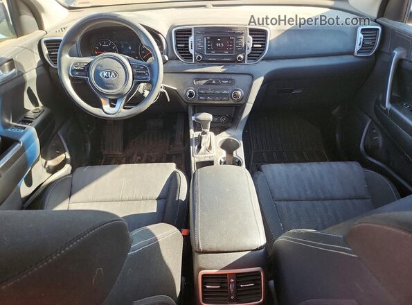 KNDPMCACXH7155431 2017 KIA SPORTAGE Gray წინა პანელის ხედი