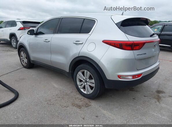 KNDPMCACXJ7337779 2018 KIA SPORTAGE Silver Հետևի ձախ