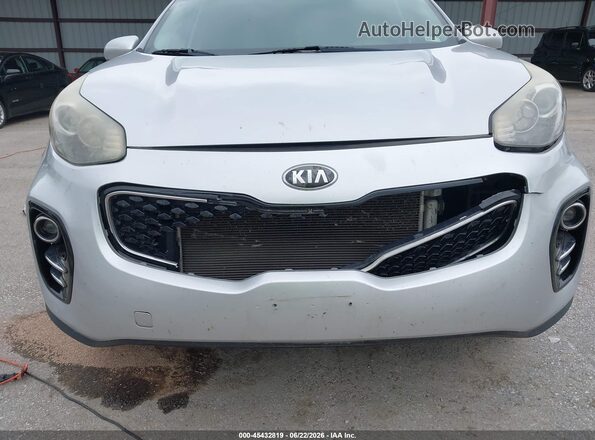 KNDPMCACXJ7337779 2018 KIA SPORTAGE Silver Դիմացի տեսք