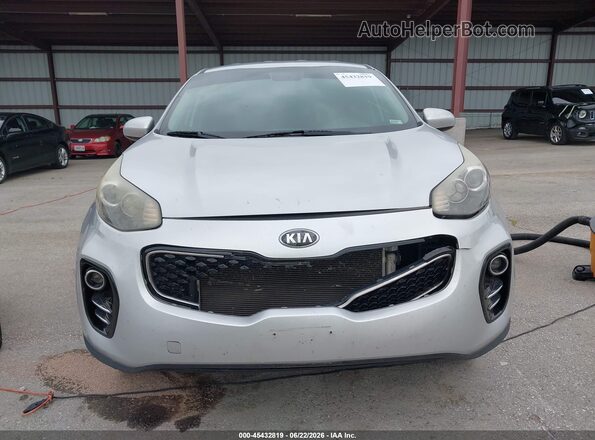 KNDPMCACXJ7337779 2018 KIA SPORTAGE Silver Սարքավորումների վահանակի տեսք