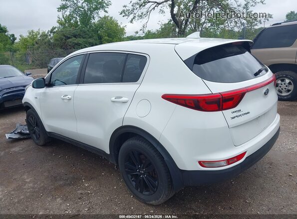 KNDPMCACXJ7426686 2018 KIA SPORTAGE White უკანა მარცხენა