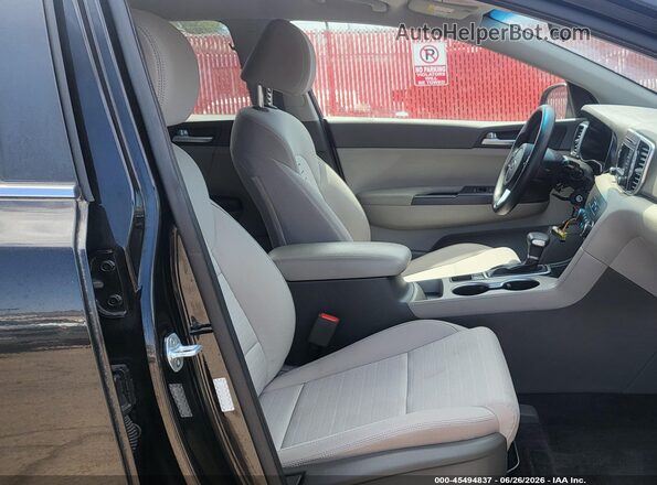 KNDPMCACXJ7436778 2018 KIA SPORTAGE Black Սալոնի դիմացի տեսք
