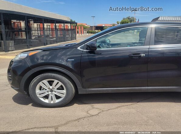 KNDPMCACXJ7436778 2018 KIA SPORTAGE Black Սարքավորումների վահանակի տեսք