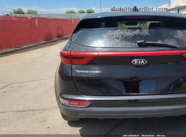 KNDPMCACXJ7436778 2018 KIA SPORTAGE Black Սալոնի 360 աստիճան տեսք