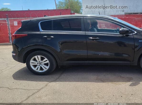 KNDPMCACXJ7436778 2018 KIA SPORTAGE Black Սալոնի հետևի տեսք