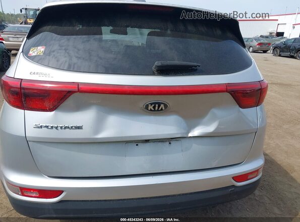 KNDPMCACXJ7437879 2018 KIA SPORTAGE Silver Դիմացի տեսք