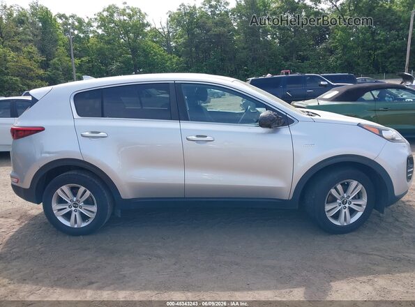 KNDPMCACXJ7437879 2018 KIA SPORTAGE Silver Սալոնի հետևի տեսք