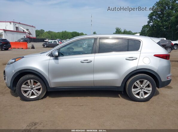KNDPMCACXJ7437879 2018 KIA SPORTAGE Silver Սալոնի 360 աստիճան տեսք
