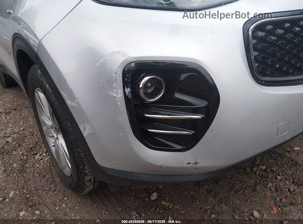 KNDPMCACXK7549115 2019 KIA SPORTAGE Silver Vista frontal