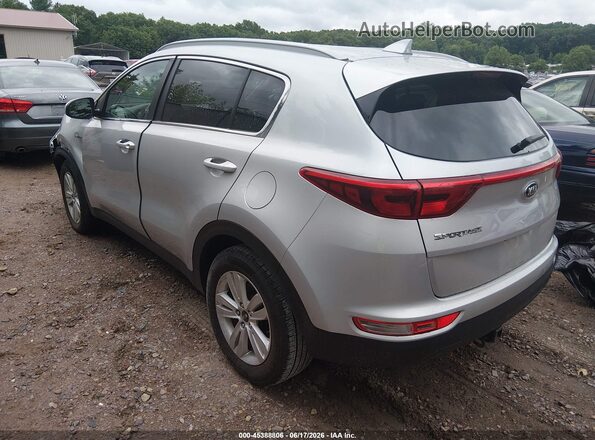 KNDPMCACXK7549115 2019 KIA SPORTAGE Silver Trasero izquierdo