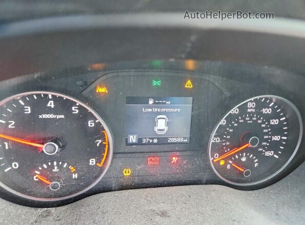 KNDPMCACXL7753527 2020 KIA SPORTAGE White ხელსაწყოთა პანელის ხედი