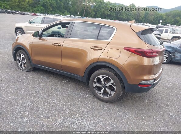 KNDPMCACXL7779836 2020 KIA SPORTAGE Orange Rear left