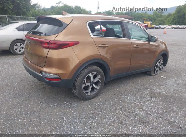 KNDPMCACXL7779836 2020 KIA SPORTAGE Orange Rear right